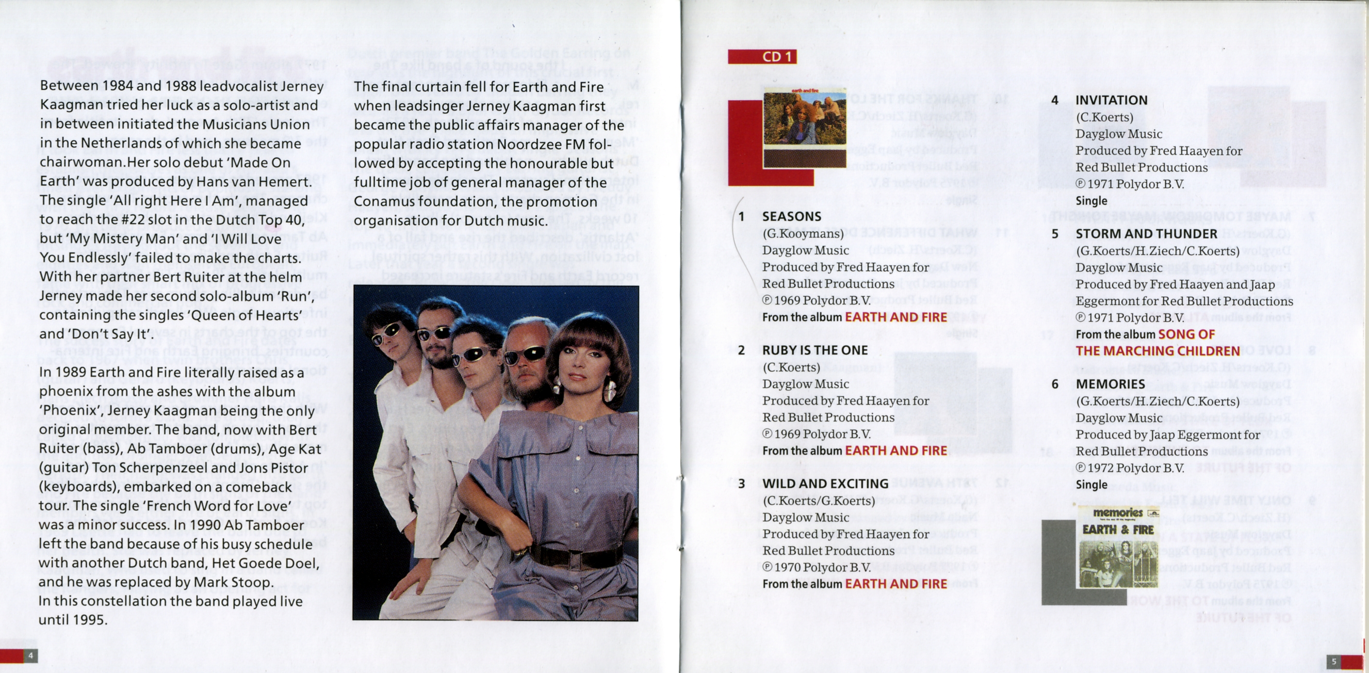 Earth & Fire  The Ultimate Collection : Booklet 2